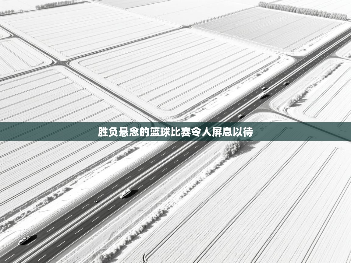 胜负悬念的篮球比赛令人屏息以待